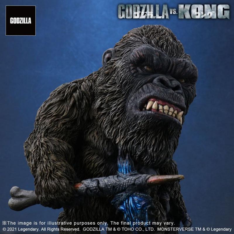 Kong vs Godzilla: Kong (2021) 15 cm Defo-Real Series PVC Statue - X-Plus