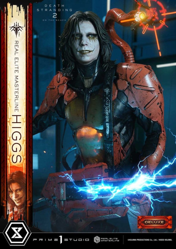 Death Stranding 2: On The Beach Real Elite Masterline Statue 1/3 Higgs DX Bonus Version 81 cm 9