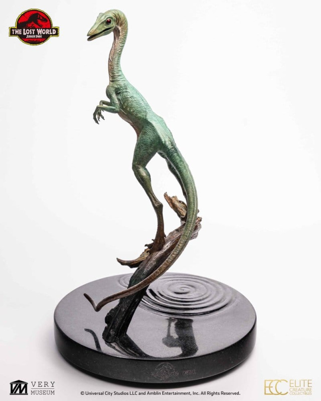 The Lost World: Jurassic Park Statue 2/3 Compsognathus Bronze 28 cm 5