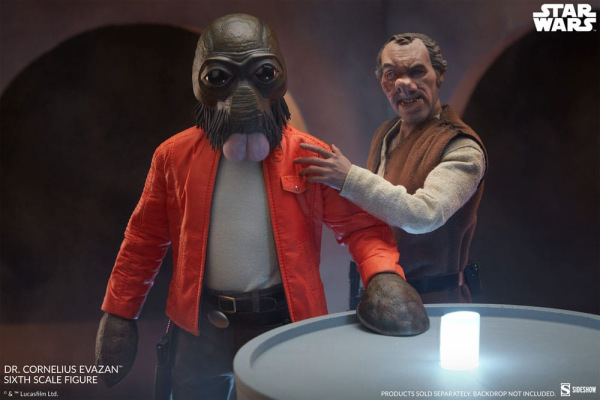 Star Wars Episode IV Scum & Villainy Action Figure 1/6 Doctor Cornelius Evazan 30 cm 4