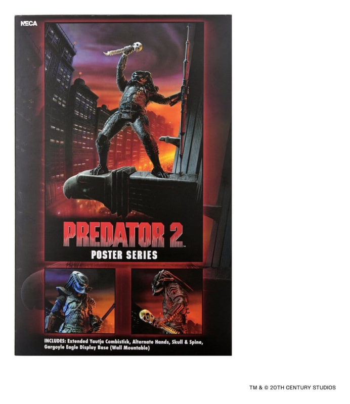 Predator 2 Action Figure City Hunter Poster Series 18 cm 4