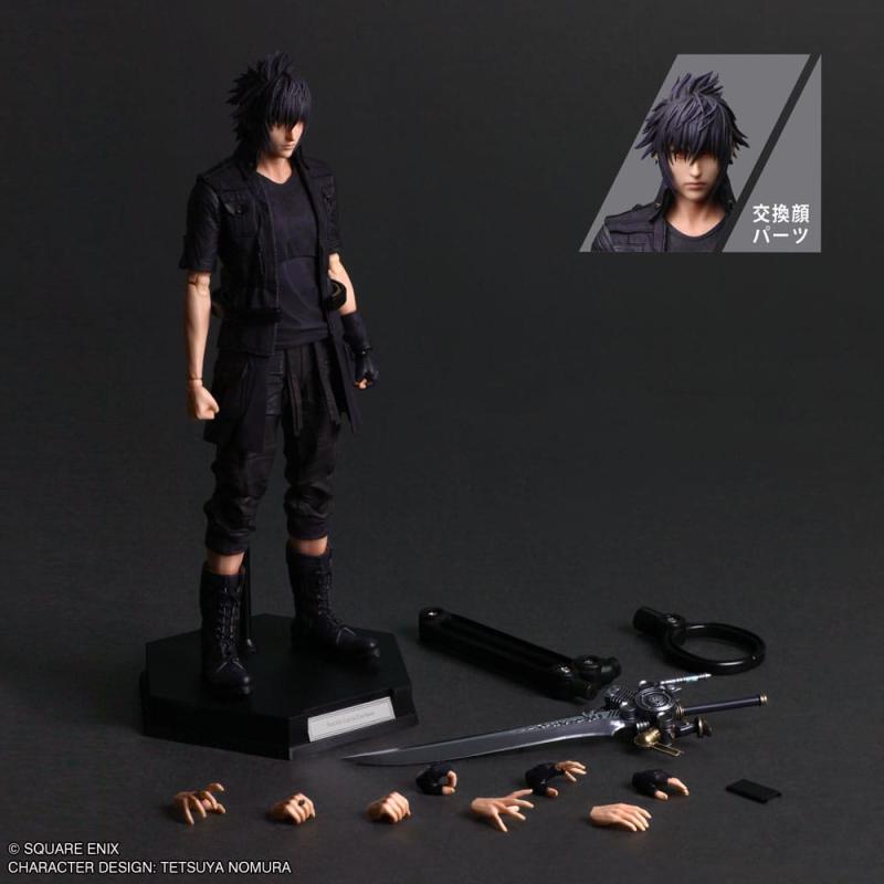 Final Fantasy VII Rebirth Play Arts Shin Action Figure Noctis Lucis Caelum 27 cm 7