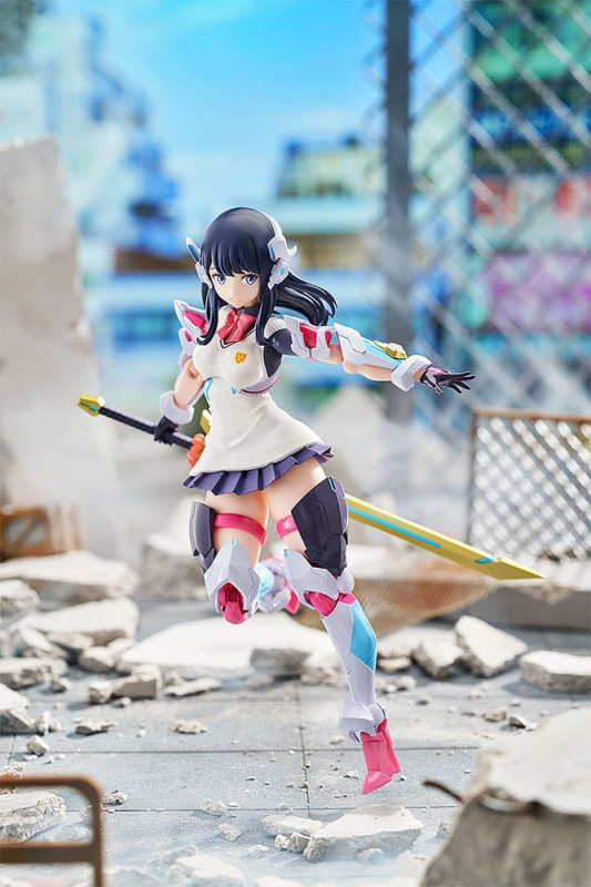 Gridman Universe Figma Action Figure Hyper Body Rikka Takarada (Grid Tector Ver.) 15 cm 11