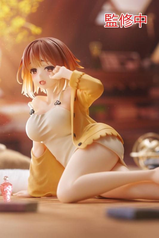 Atelier Ryza: Ever Darkness & the Secret Hideout PVC Statue Desktop Cute Figure Ryza Nightwear Ver.