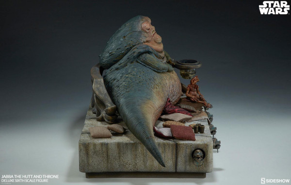 Star Wars Episode VI Action Figure 1/6 Jabba the Hutt & Throne Deluxe 34 cm 10
