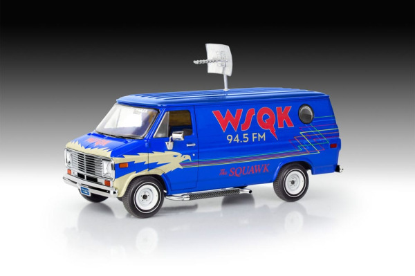 Stranger Things Model Kit 1/25 Squawk Van (Aqua Color) 21 cm 1
