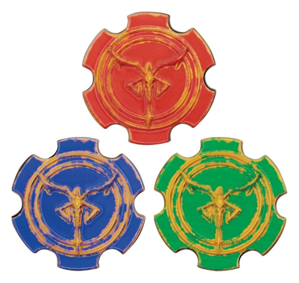 Resident Evil 4 Replica Church Puzzle Medallion Set 2