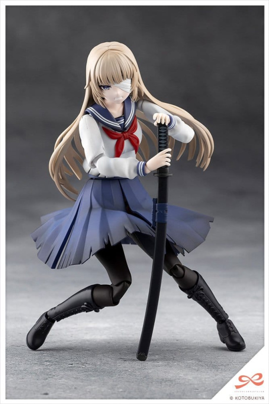 Sousai Shojo Teien Plastic Model 1/10 Kuon Yakushiji Maria Kagaribi Damage Ver. School Girl Emulatio 7