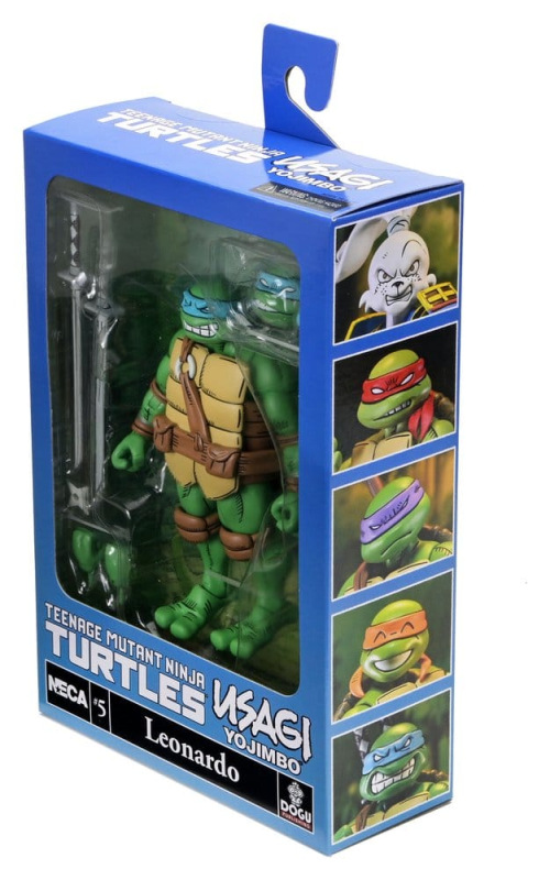 Teenage Mutant Ninja Turtles x Usagi Yojimbo Ultimate Action Figure Leonardo 18 cm 2