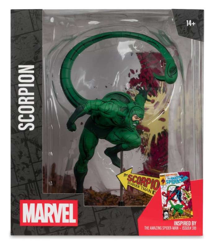 Marvel Collection PVC Figure 1/10 Scorpion (The Amazing Spider-Man #318) 17 cm 7