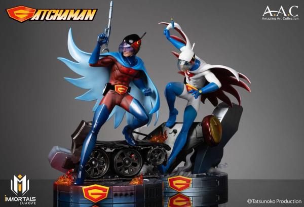 Gatchaman Amazing Art Collection Statue Joe the Condor, Expert in Shooting 34 cm