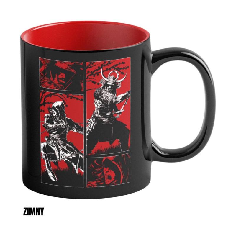 Assassin's Creed Shadows Heat Change Mug Naoe & Yasuke Artwork 450 ml 1