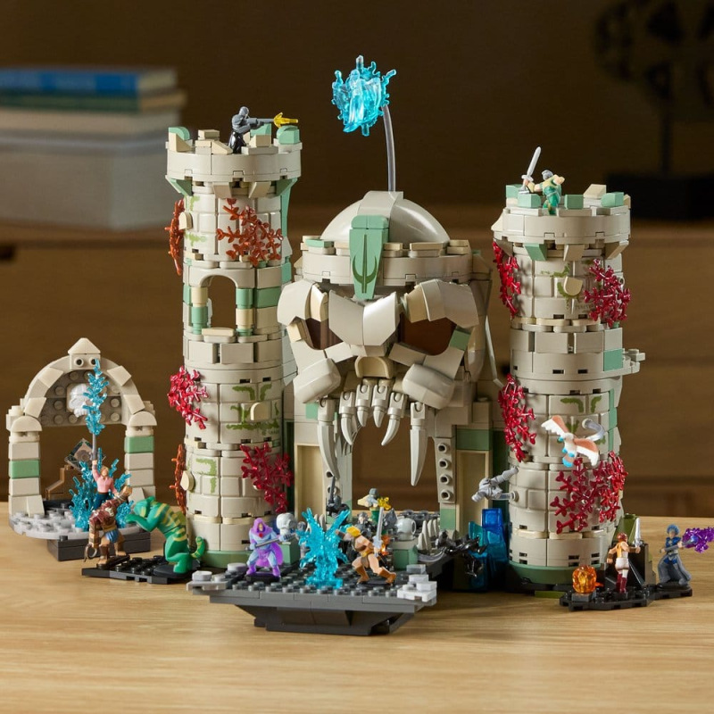 Masters of the Universe Mattel Brick Shop Construction Set Castle Grayskull 8