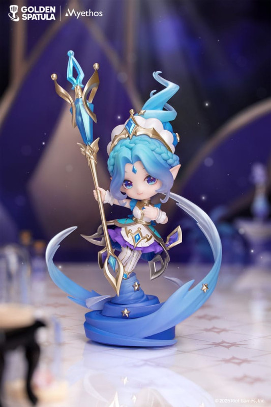 Golden Spatula PVC Statue Prestige Perfume Gem Chibi Janna Figure 17 cm 1