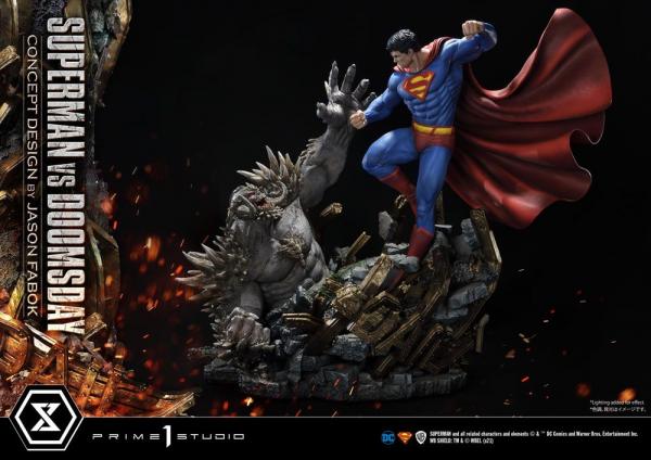 DC Comics: Superman Vs. Doomsday by Jason Fabok 1/3 Statue - Prime 1 Studio