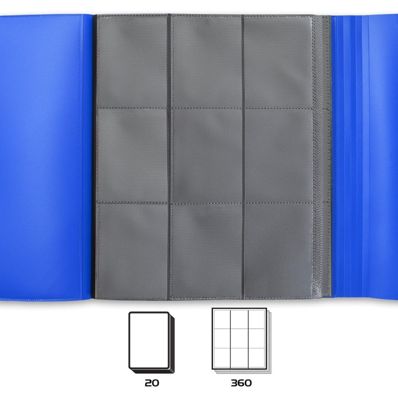 Enhance Binder 9 Pocket Card Binder Blue 30 x 25 x 3 cm 2