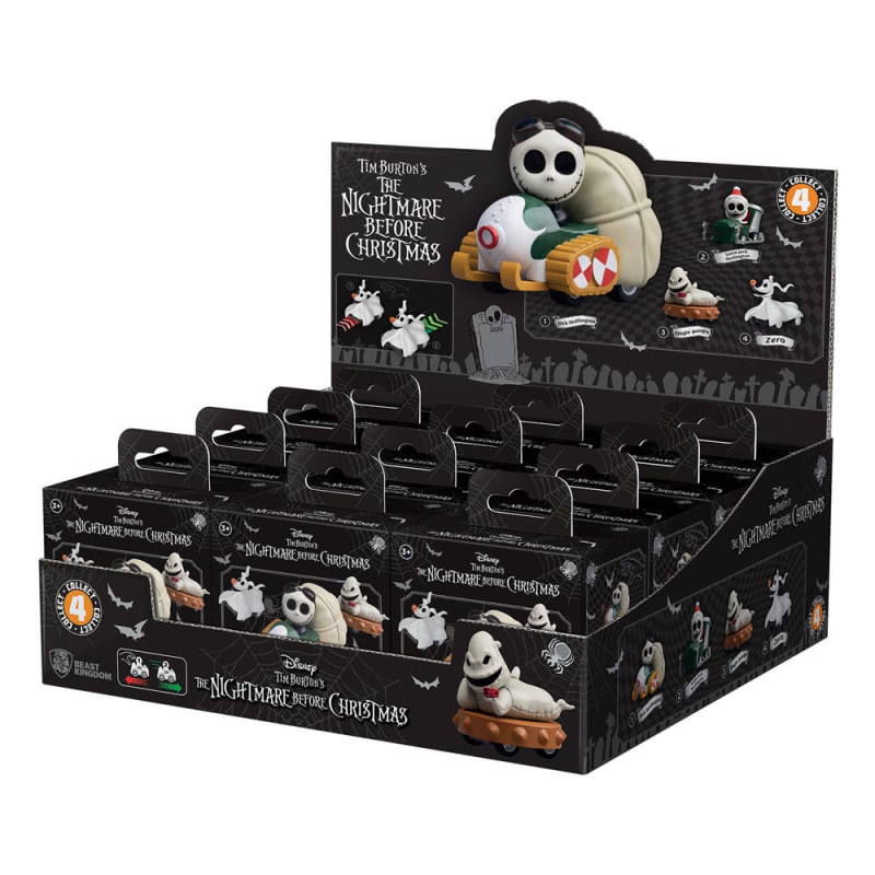 Nightmare Before Christmas Zoom Hero Pullback Vehicles with Figures (Blind Box Ver.) Assortment (12) 3