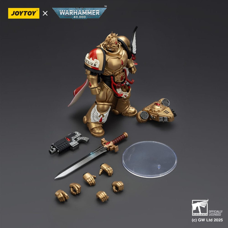 Warhammer 40,000: Combat Patrol Blood Angels Action Figure Captain with Heavy Bolt Pistol & Power Sw 6