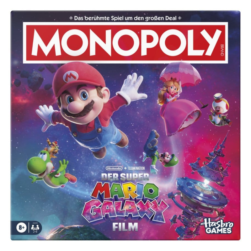 The Super Mario Galaxy Movie Monopoly Board Game *German Version* 6