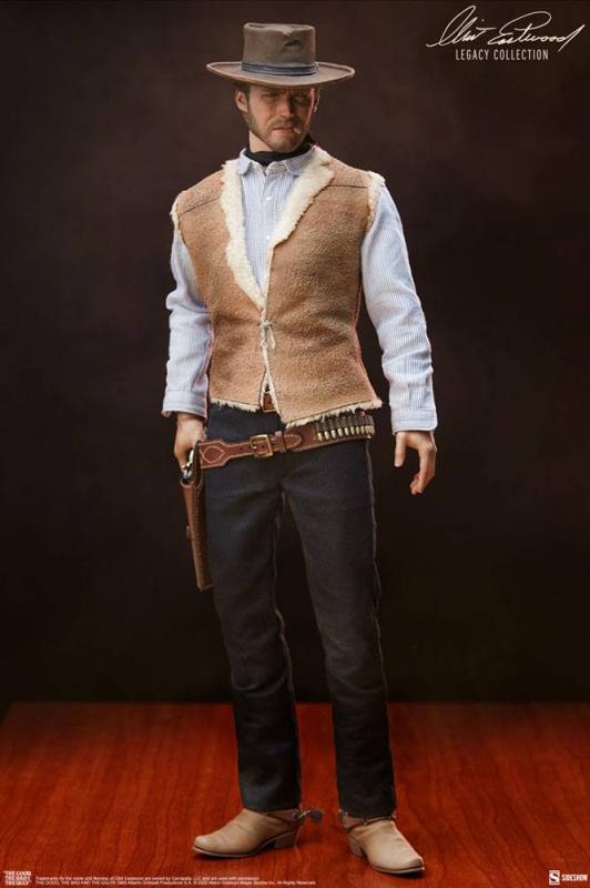 The Good, The Bad and the Ugly Clint Eastwood Legacy Collection Action Figure 1/6 The Man With No Na 8