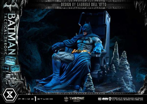 DC Comics Throne Legacy Collection Statue 1/3 Batman Tactical Throne Economy Version 46 cm