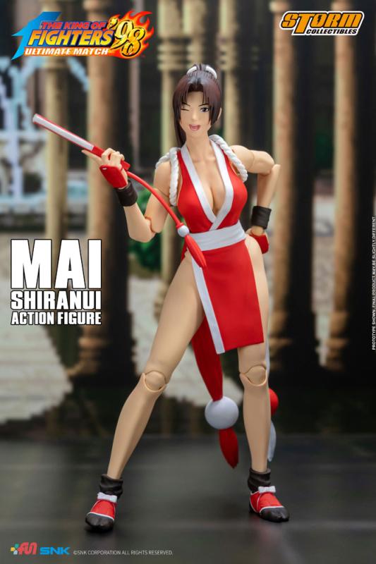 King of Fighters '98: Mai Shiranui 1/12 Action Figure - Storm Collectibles