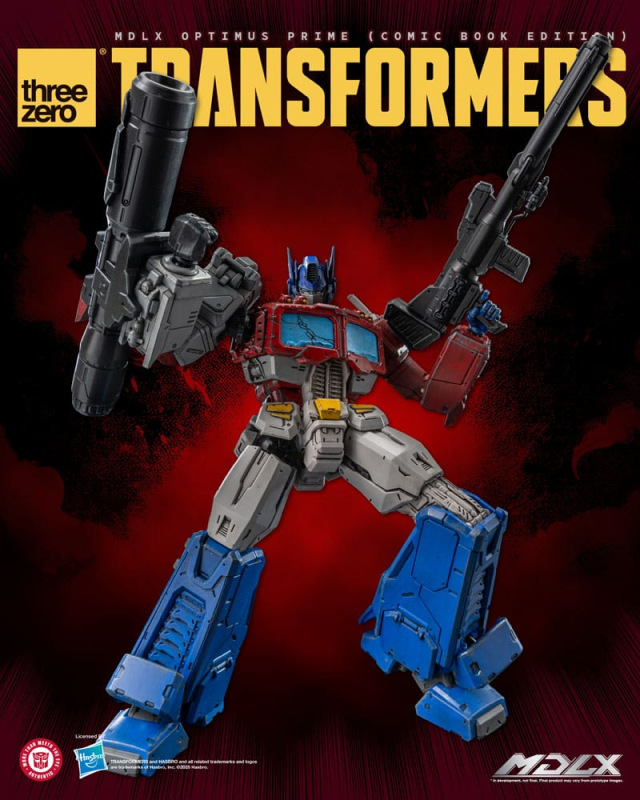 Transformers MDLX Action Figure Optimus Prime (Comic Book Edition) 18 cm 10