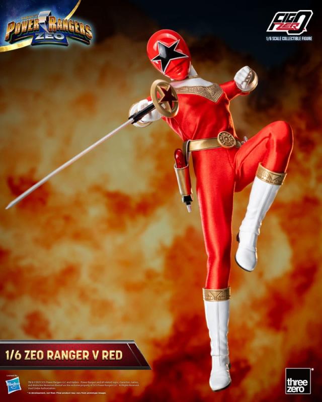 Power Rangers Zeo FigZero Action Figure 1/6 Ranger V Red 30 cm