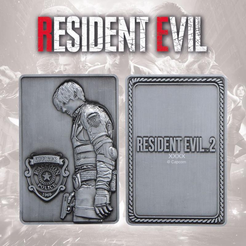 Resident Evil 2 Collectible Ingot Leon S. Kennedy Limited Edition