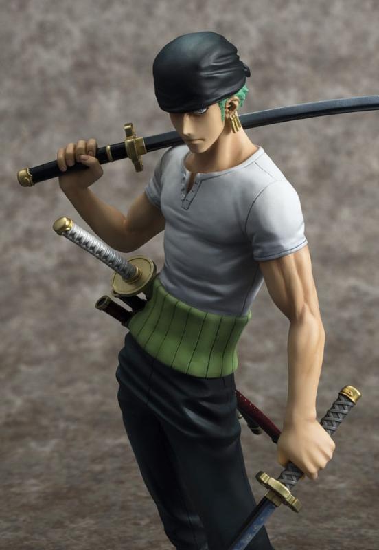 One Piece Excellent Model P.O.P PVC Statue NEO-DX Roronoa Zoro 10th Limited Ver. 23 cm