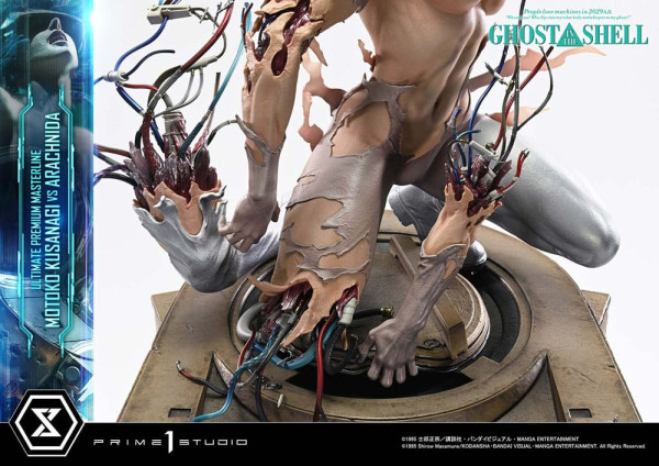 Ghost in the Shell Ultimate Premium Masterline Series Statue 1/4 Motoko Kusanagi vs Arachnida 68 cm 8