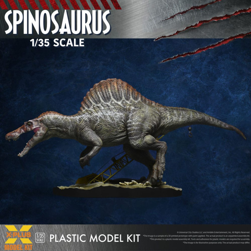 Jurassic Park III Plastic Model Kit 1/35 Spinosaurus 41 cm 2