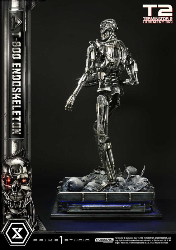 Terminator 2 Museum Masterline Series Statue 1/3 Judgment Day T800 Endoskeleton 74 cm 8