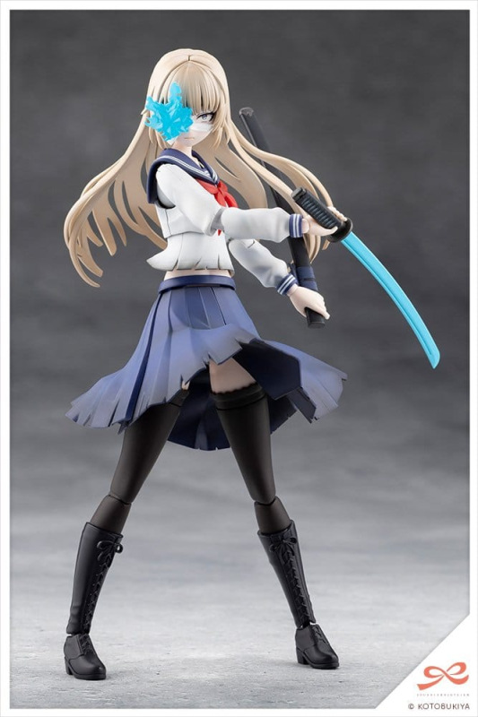 Sousai Shojo Teien Plastic Model 1/10 Kuon Yakushiji Maria Kagaribi Damage Ver. School Girl Emulatio 5