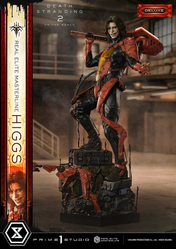 Death Stranding 2: On The Beach Real Elite Masterline Statue 1/3 Higgs DX Bonus Version 81 cm 7