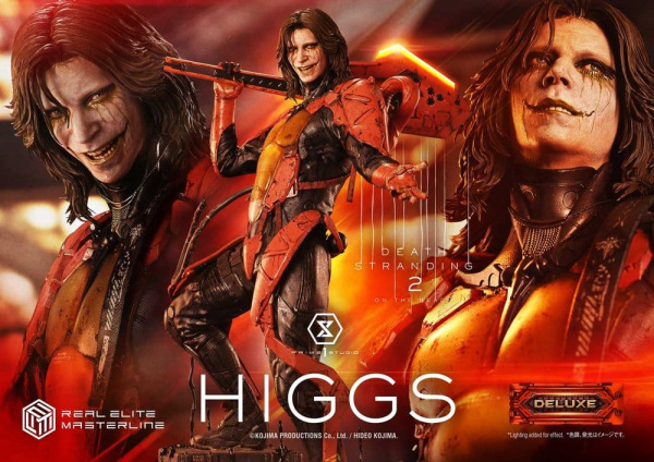 Death Stranding 2: On The Beach Real Elite Masterline Statue 1/3 Higgs DX Bonus Version 81 cm 1