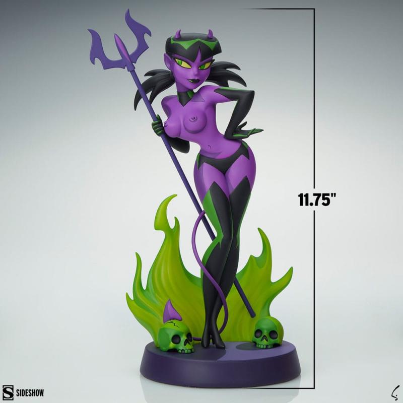 Original Artist Series Statue Devil Girl (Purple and Green Variant) 30 cm 6