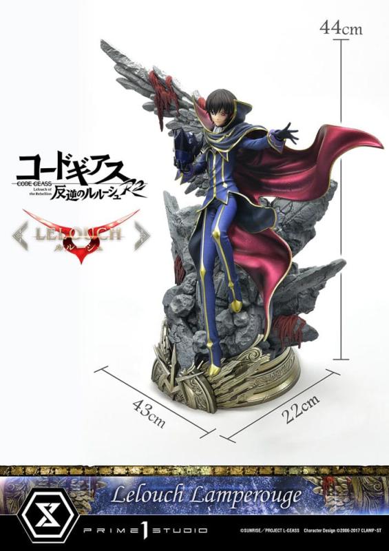 Code Geass: Lelouch of the Rebellion Concept Masterline Series Statue 1/6 Lelouch Lamperouge 44 cm 6