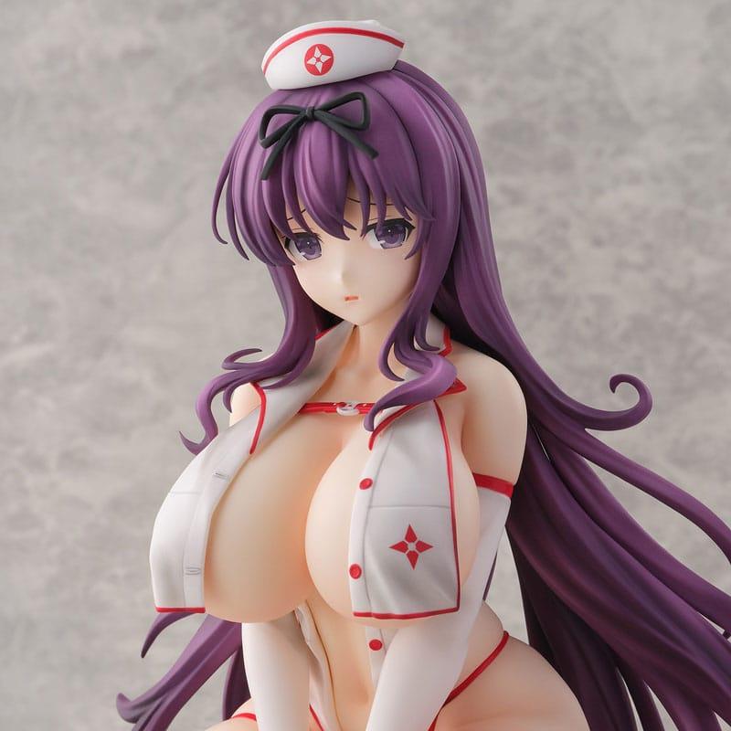 Shinobi Master Senran Kagura: New Link PVC Statue 1/4 Murasaki: Sexy Nurse Ver. 23 cm