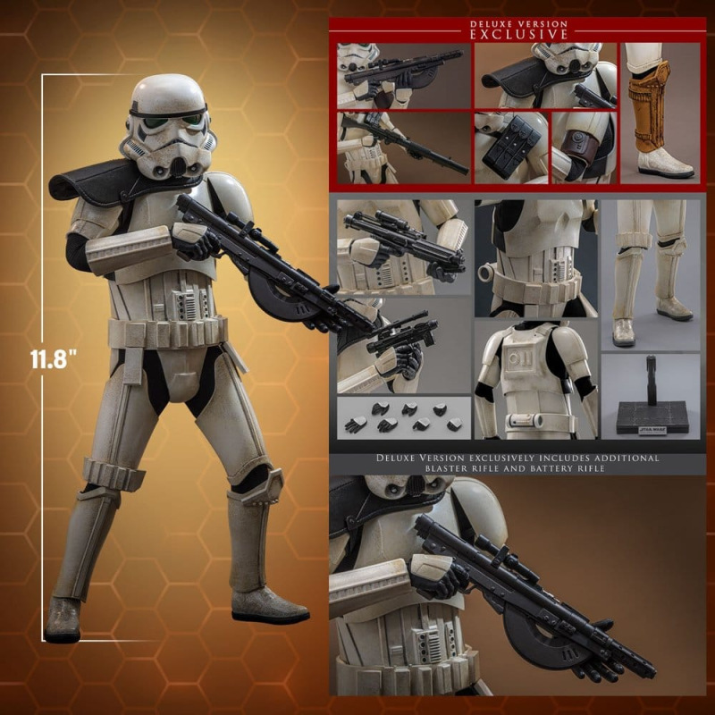Star Wars: The Mandalorian & Grogu Movie Masterpiece Action Figure 1/6 Imperial Remnant Stormtrooper 12
