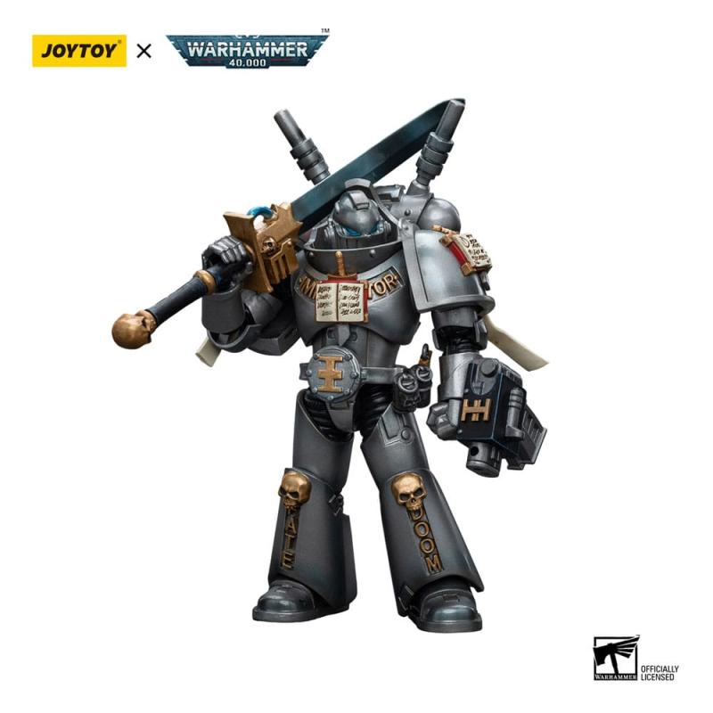 Warhammer 40k Action Figure 1/18 Grey Knights Interceptor Squad Interceptor with Storm Bolter and Ne