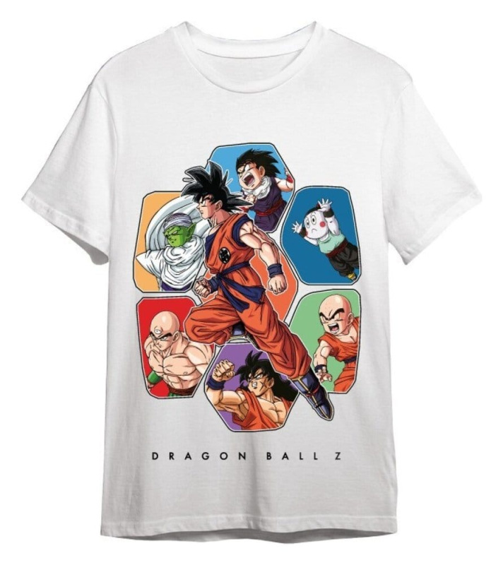Dragon Ball T-Shirt Friends White Size L 1