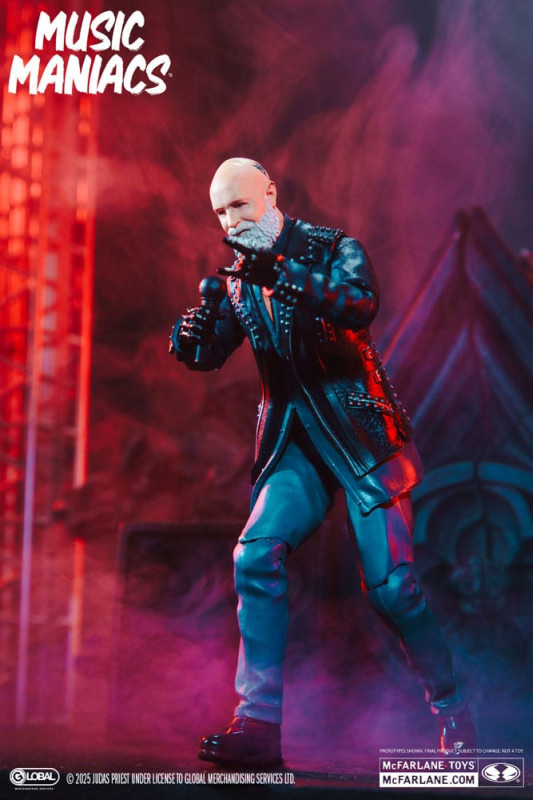 Judas Priest Music Maniacs Heavy Metal Action Figure Rob Halford 15 cm 8