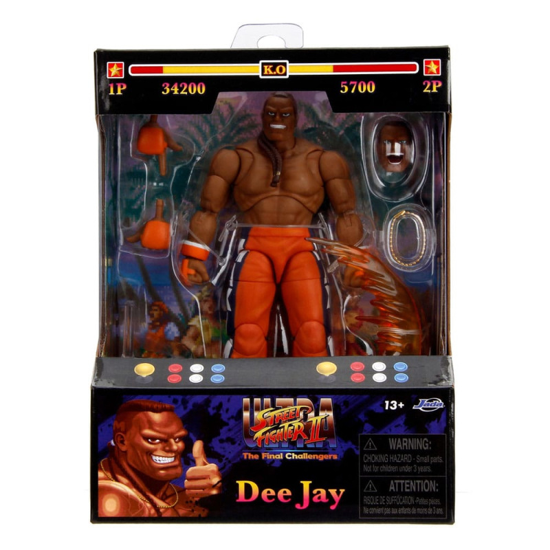 Ultra Street Fighter II: The Final Challengers Action Figure 1/12 Dee Jay 15 cm 3