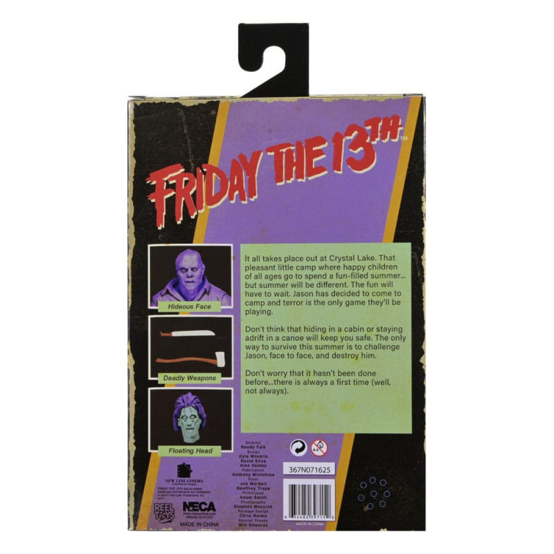 Friday the 13th Action Figure Jason Theme Music Edition (Classic Video Game Appearance) 18 cm 3