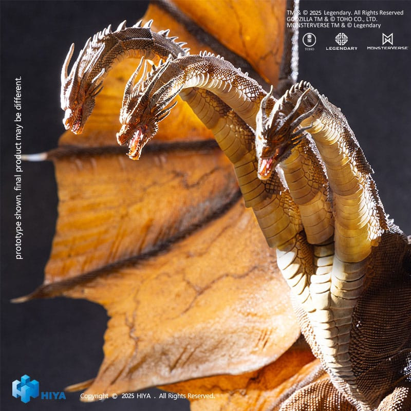 Godzilla: King of the Monsters 2019 Exquisite Basic Action Figure King Ghidorah 2.0 25 cm 11