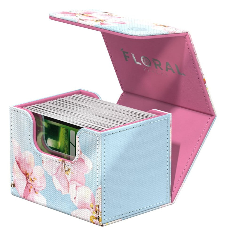 Ultimate Guard Sidewinder 100+ Xenoskin "Floral Places" - Cherry Blossom 6