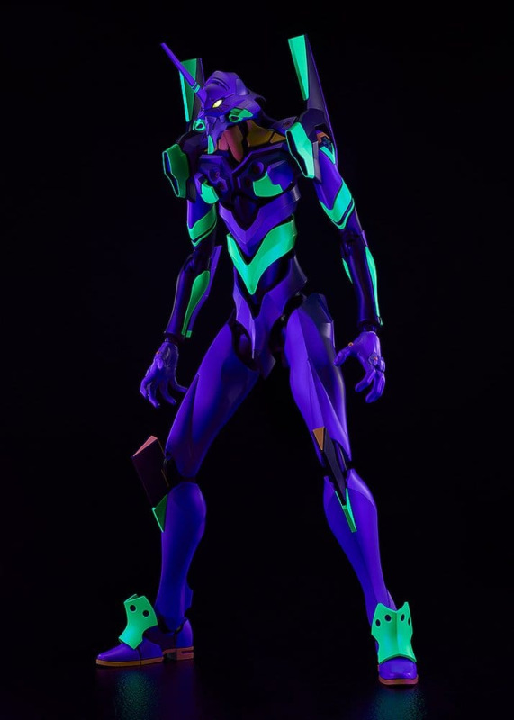 Rebuild of Evangelion Moderoid Plastic Model Kit DX-SCALE Evangelion Test Type-01 Luminous Set Editi 3