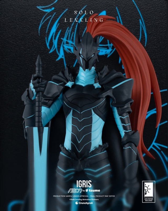 Solo Leveling Neon Figure 1/9 Igris 20 cm 1
