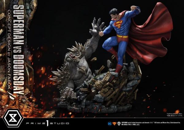 DC Comics: Superman Vs. Doomsday by Jason Fabok 1/3 Statue - Prime 1 Studio